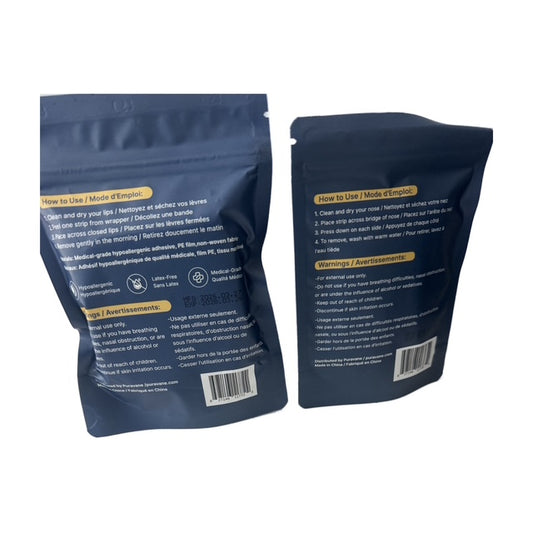 Puravane Sleep Kit — Mouth Tape + Nasal Strips Bundle